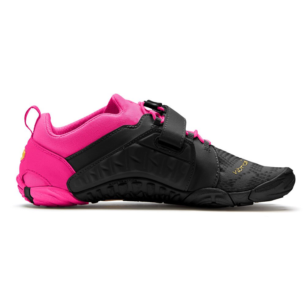 Vibram FiveFingers Dame Vandrestøvler Sort/Pink - V-Train 2.0 - 7280ECYDR